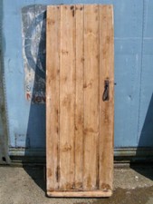 DOOR PLANK cottage ledged braced style always in stock  72"+ tall and 28" + wide