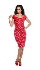 Collectif Dolores Womens Red &
