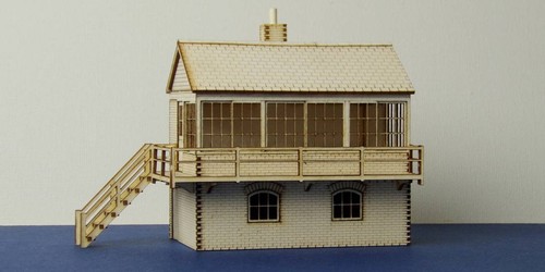 Medium signal box - , left