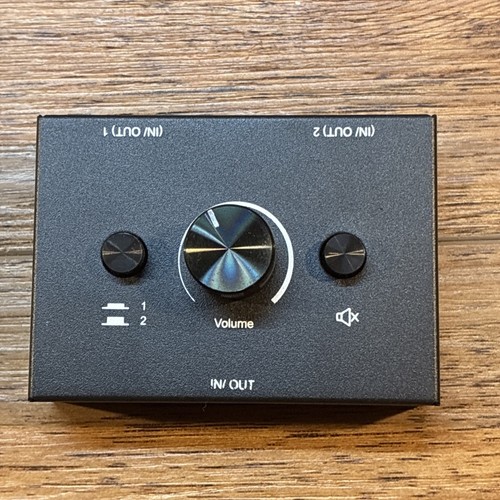 5mm audio switcher 2 input - 2,