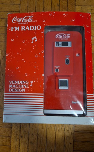 Vintage coca cola - radio, in