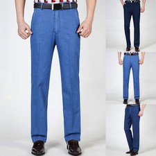 Men's Medium Blue High Waist