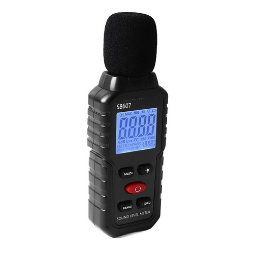 Sound level meter digital lcd - level,