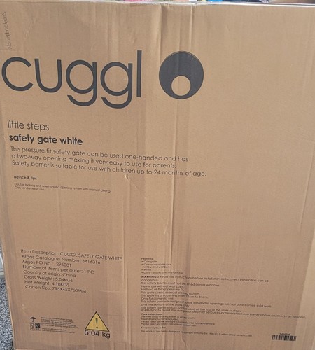 Cuggl pressure fit safety gate - pressure,