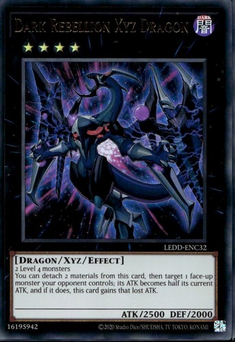 Dark rebellion xyz dragon - dragon, unl