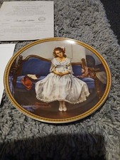 Norman Rockwell "Waiting at the Dance" Collectors Plate Knowles Fine China