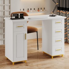 White Manicure Table with