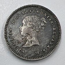 1879 Maundy Victoria Two-Pence | British Silver Coin | Very High Grade | a1285