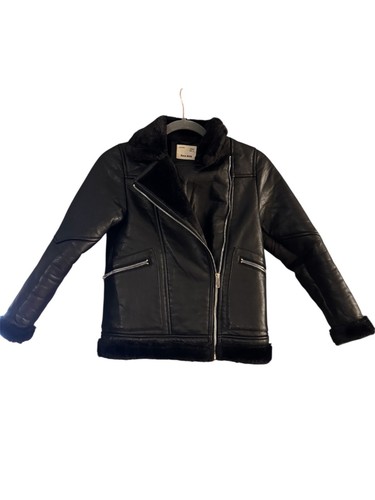 Zara kids black - kids, leather