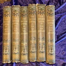 The British Empire In The 19th Century By Edgar Sanderson Volume 1-6