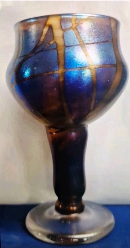 Old iridescent hand - iridescent,
