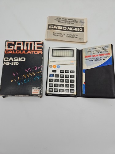 Casio 880 game calculator - mg-880,