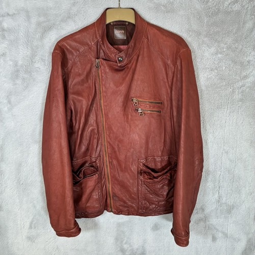 Hugo boss leather - hugo, jacket