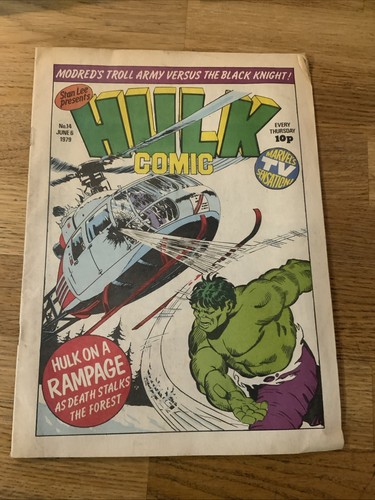 Vintage hulk comic june - no,