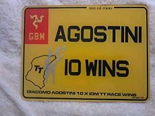 Giacomo Agostini Hand Signed