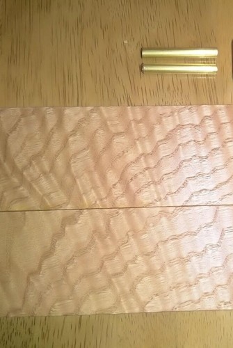 Sweet chestnut wood scales - 2, x