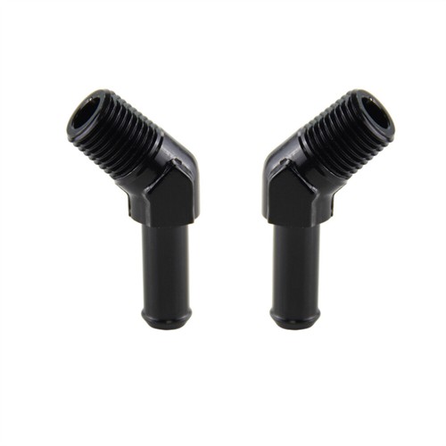 2pcs aluminum an6 - npt, male