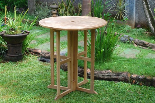 Genuine grade teak round - genuine,