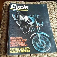 Cycle 1976 Yamaha XS750D