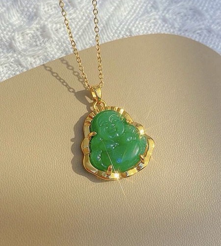 Natural green jade - natural,