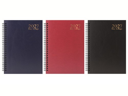 2027 diary day page - diary, a