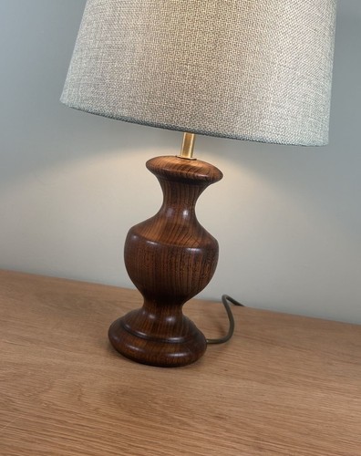 Vintage solid oak turned - solid,