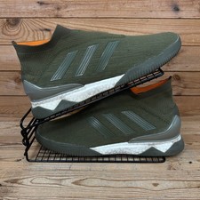 Adidas Trainers Mens Size UK 10 Predator Tango 18+ Trace Olive Football Shoes