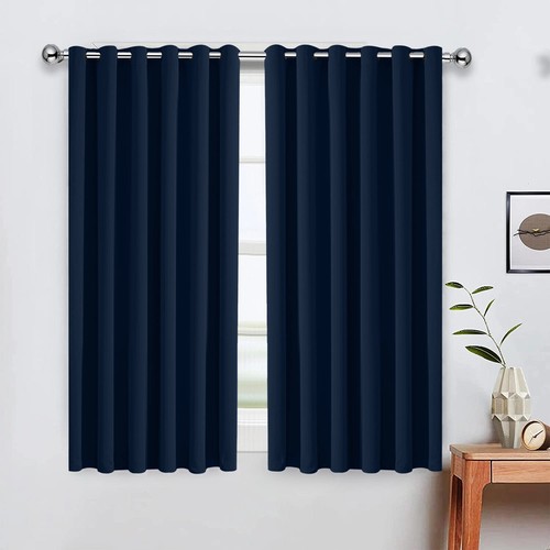 Short blackout curtains - short,