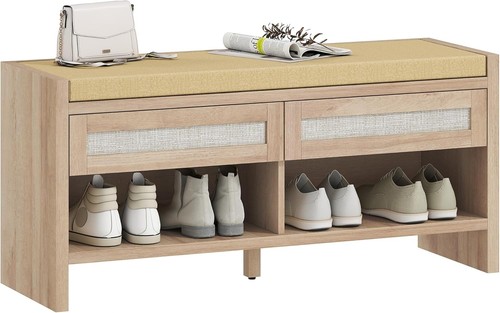 Homcom shoe bench - bench, 2