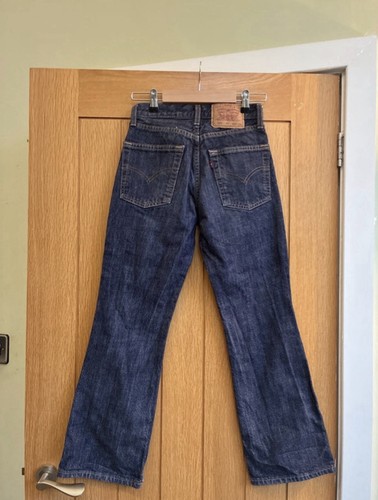 Dark wash vintage levi - wash,