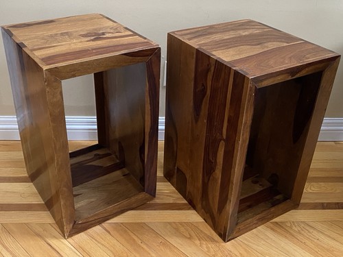 Handcrafted rustic solid - 2-,