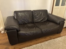 DFS Dark Brown Real Leather