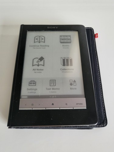 Sony ereader touch prs - ereader,