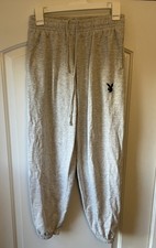 Playboy PacSun Gray Sweatpants Joggers Women’s Size Small Fleece Classic