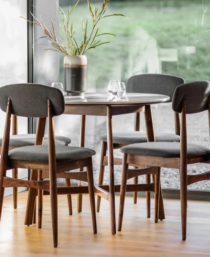 Madrid round dining table - round,