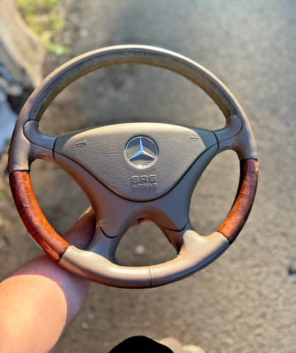 Mercedes r129 wood steering - mercedes,