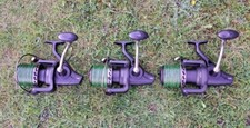 3× Fox Stratos 12000E Fishing Reels Carp Reels Long Cast Carp Excellent Carp Fishing