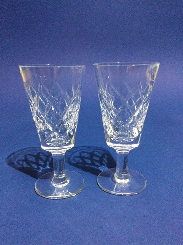 Crystal glass hand cut - glass, 2