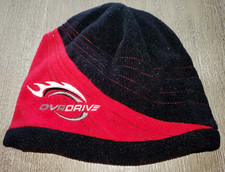 boys size 4 to 7 years RED BLACK FLEECE WINTER HAT OVR DRIVE nice! clean!