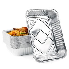 25 Reusable Large Silver