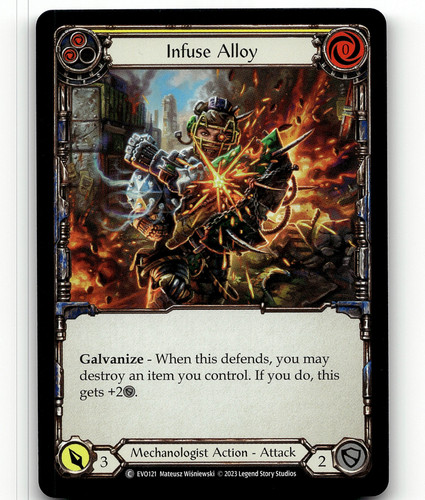 Foil flesh and - flesh, infuse
