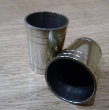 2 x SOLID BRASS 4mm BASE