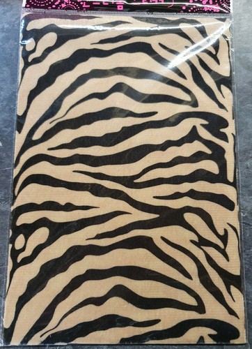 Beige brown faux fur zebra - beige,
