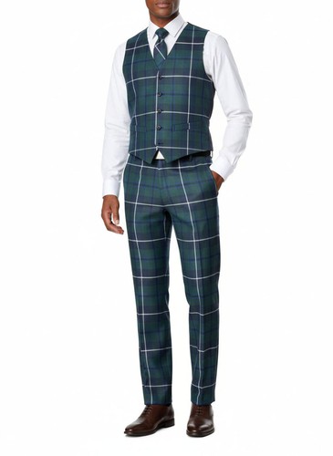 Douglas modern tartan trousers - douglas,