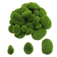 30 PCS 3 Sizes Artificial Moss