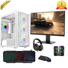 22" Full Setup Gaming PC Bundle Core i5 16GB 1TB HDD + SSD GT730 4GB WIN 11 Pro.