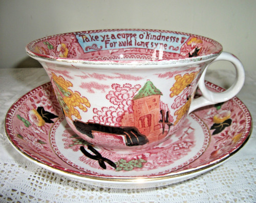 Antique jumbo chinoiserie cup - jumbo,