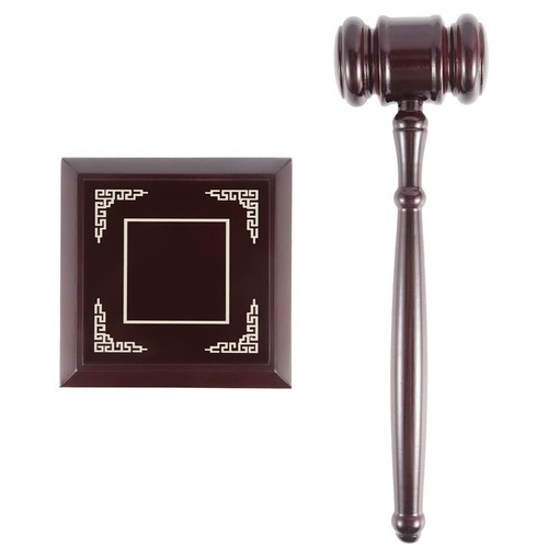 Handmade wooden gavel and - handmade,