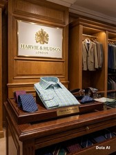 Harvie & Hudson London Mens