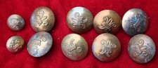 LOT OF 10 x BRITISH ARMY WW2
